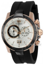 Technomarine Sølvfarget/Gummi Ø45 mm Technomarine Sølvfarget/Gummi Ø45 mm