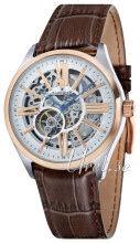 Thomas Earnshaw Armagh Hvit/Lær Ø42 mm Thomas Earnshaw Armagh Hvit/Lær Ø42 mm