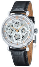 Thomas Earnshaw Grand Calendar Hvit/Lær Ø41 mm Thomas Earnshaw Grand Calendar Hvit/Lær Ø41 mm
