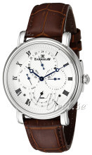 Thomas Earnshaw Longcase Hvit/Lær Ø43 mm Thomas Earnshaw Longcase Hvit/Lær Ø43 mm