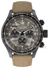 Timecode Grå/Lær Ø49 mm Timecode Grå/Lær Ø49 mm