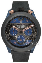 Timecode Moon 1969 Blå/Lær Ø46 mm Timecode Moon 1969 Blå/Lær Ø46 mm