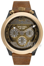 Timecode Moon 1969 Flerfarget/Lær Ø46 mm Timecode Moon 1969 Flerfarget/Lær Ø46 mm