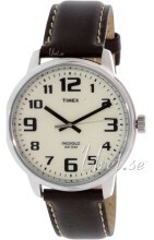 Timex Hvit/Lær Ø45 mm Timex Hvit/Lær Ø45 mm