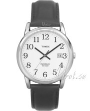 Timex Easy Reader Hvit/Lær Ø35 mm Timex Easy Reader Hvit/Lær Ø35 mm