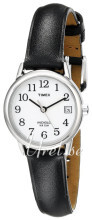 Timex Easy Reader Hvit/Lær Ø27 mm Timex Easy Reader Hvit/Lær Ø27 mm