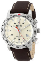 Timex Intelligent Beige/Lær Ø42 mm Timex Intelligent Beige/Lær Ø42 mm