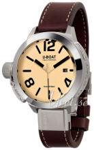 U-Boat Classico Beige/Lær Ø45 mm U-Boat Classico Beige/Lær Ø45 mm