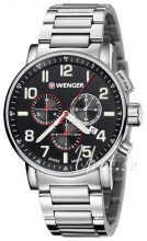 Wenger Sort/Stål Ø43 mm Wenger Sort/Stål Ø43 mm