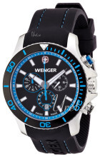 Wenger Seaforce Sort/Gummi Ø43 mm Wenger Seaforce Sort/Gummi Ø43 mm