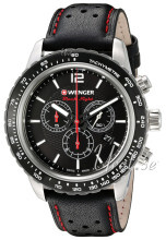 Wenger Roadster Sort/Lær Ø45 mm Wenger Roadster Sort/Lær Ø45 mm