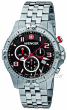 Wenger Squadron Sort/Stål Ø43 mm Wenger Squadron Sort/Stål Ø43 mm