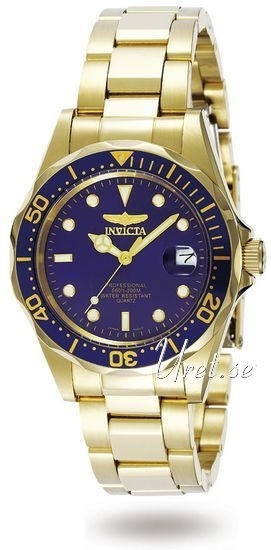 Invicta Pro Diver Herreklokke 8937 Blå/Gulltonet stål Ø39 mm - Invicta