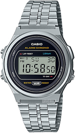 Casio Vintage LCD/Stål Ø36.6 mm A171WE-1AEF