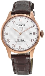 Tissot Le Locle Sølvfarget/Lær Ø39 mm T006.407.36.033.00
