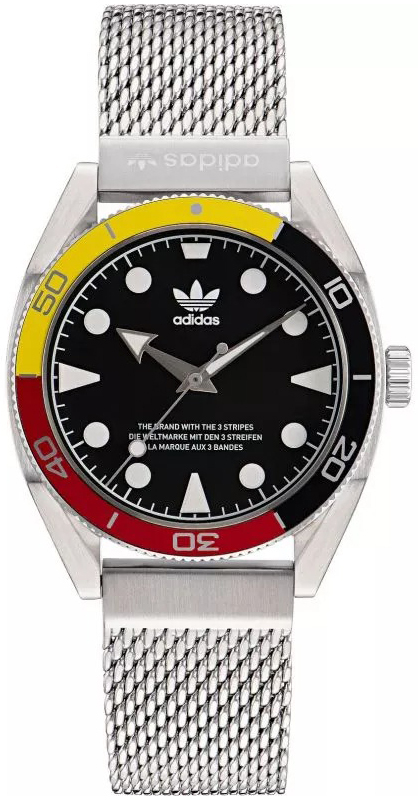 Adidas Herreklokke AOFH22502 Originals Sort/Stål Ø43 mm