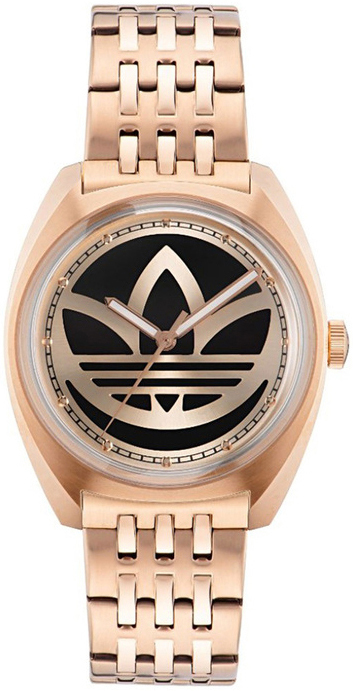 Adidas AOFH23009 Originals Sort/Rose-gulltonet stål Ø39 mm