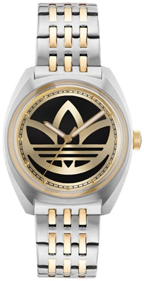 Adidas AOFH23010 Originals Sort/Gulltonet stål Ø39 mm
