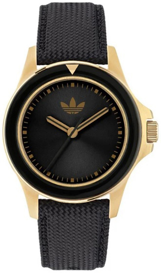 Adidas AOFH23015 Originals Sort/Lær Ø44 mm