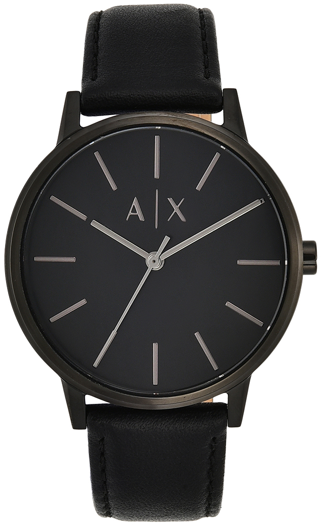 Bilde av Armani Exchange Dress Herreklokke Ax2705 Sort/lær Ø42 Mm