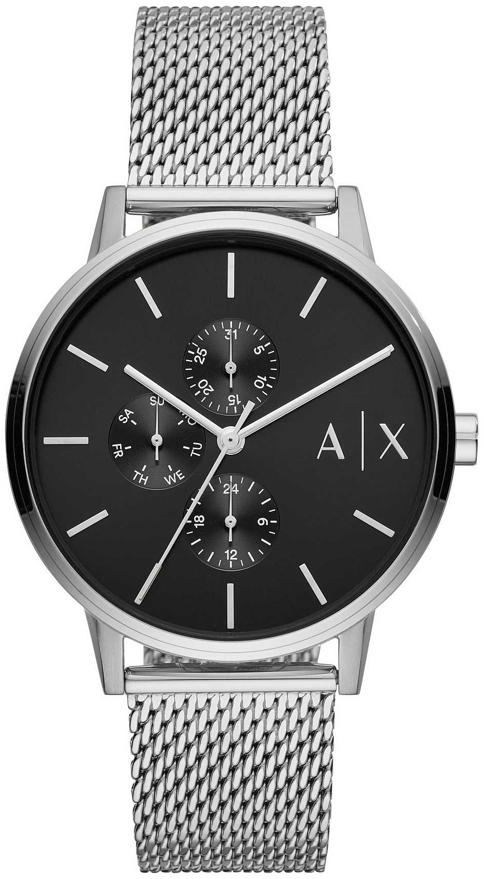 Bilde av Armani Exchange Herreklokke Ax2714 Cayde Sort/stål Ø42 Mm