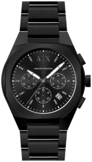 Armani Exchange Herreklokke AX4183 Rafael Sort/Stål Ø42 mm