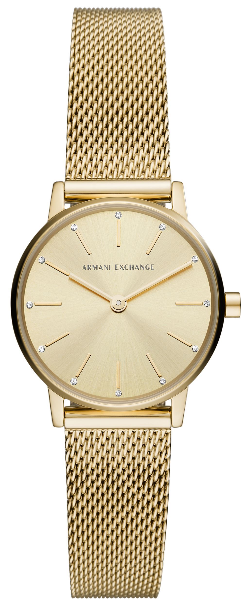 Bilde av Armani Exchange Dameklokke Ax5567 Lola Gullfarget/gulltonet Stål