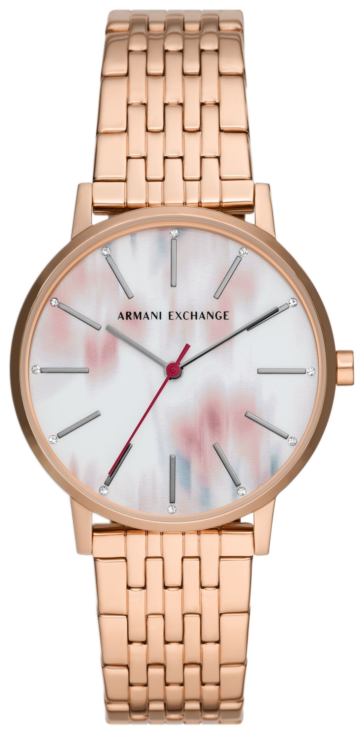 Bilde av Armani Exchange Dameklokke Ax5589 Lola Flerfarget/rose-gulltonet