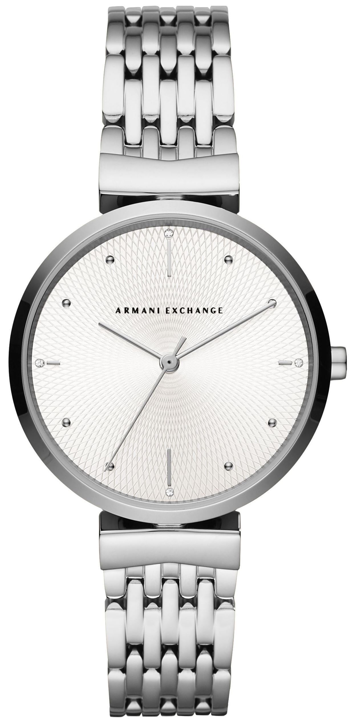 Bilde av Armani Exchange Dameklokke Ax5900 Zoe Sølvfarget/stål Ø36 Mm