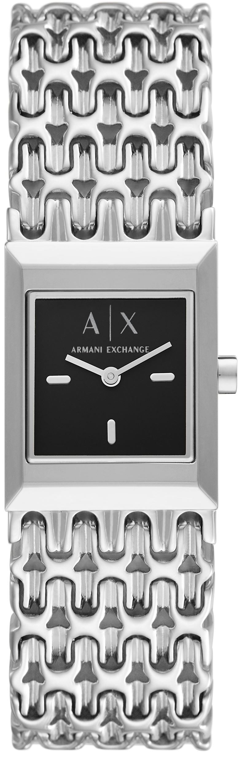 Bilde av Armani Exchange Sarena Dameklokke Ax5908 Sort/stål Ø22 Mm