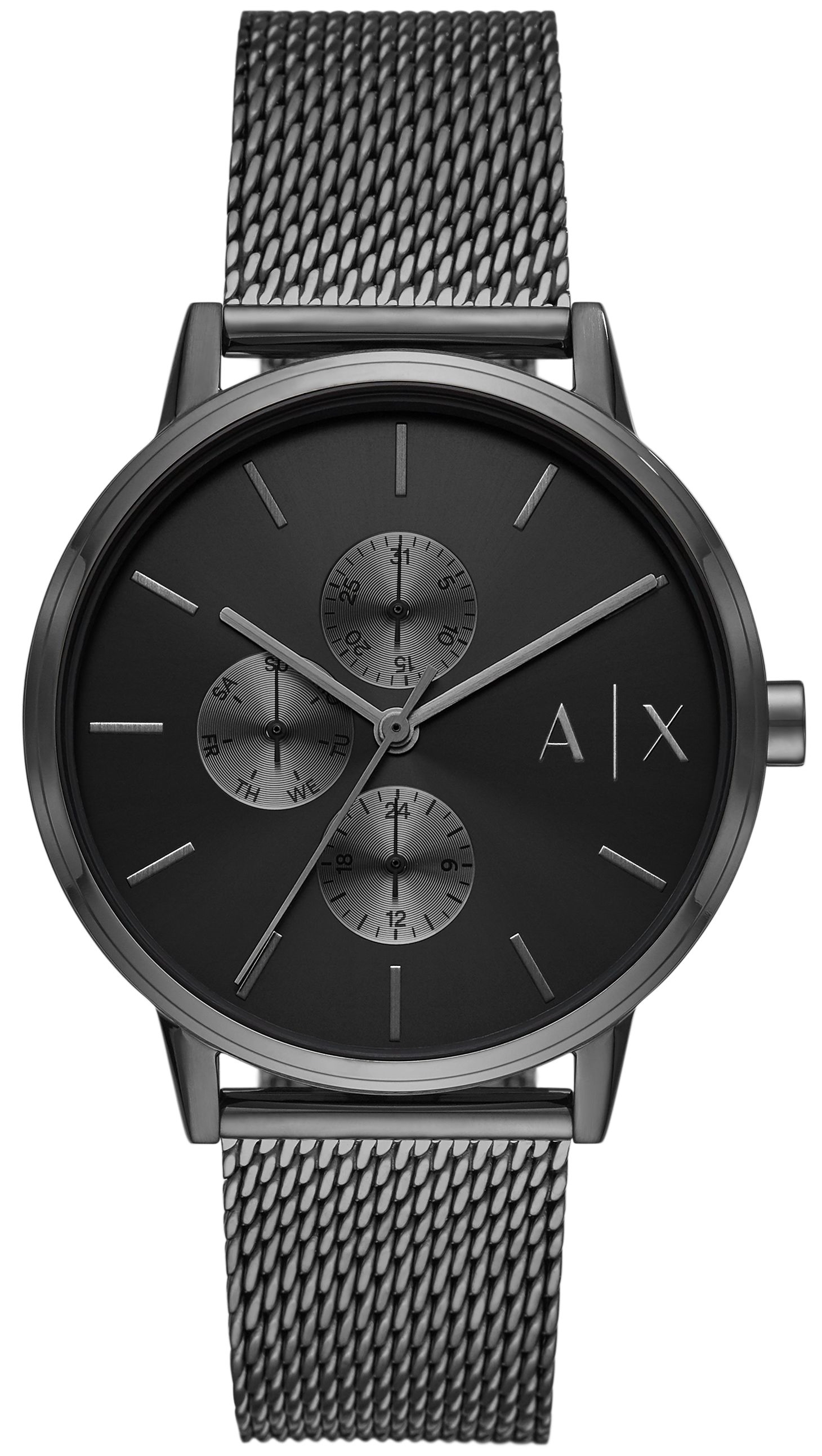 Bilde av Armani Exchange Herreklokke Ax7129set Cayde Sort/stål Ø42 Mm