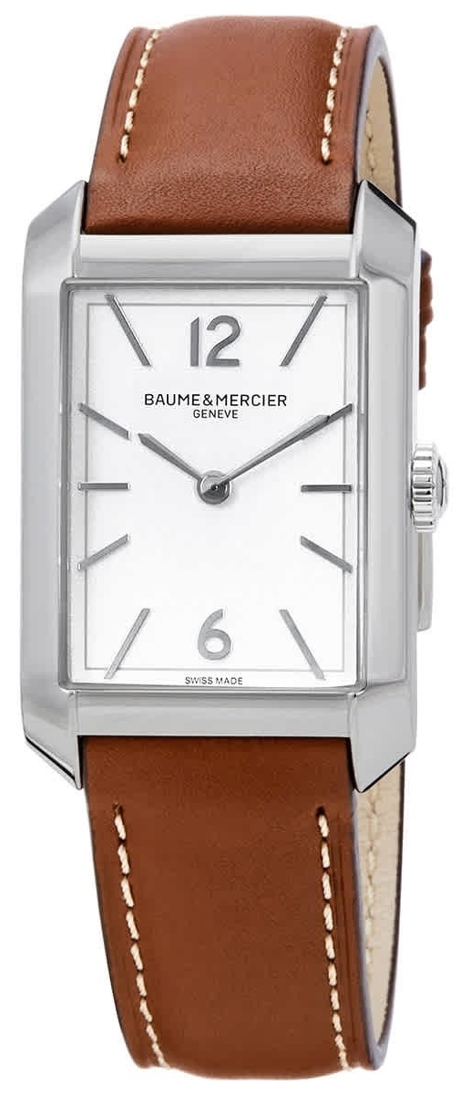 Baume & Mercier Herreklokke M0A10670 Hampton Hvit/Lær
