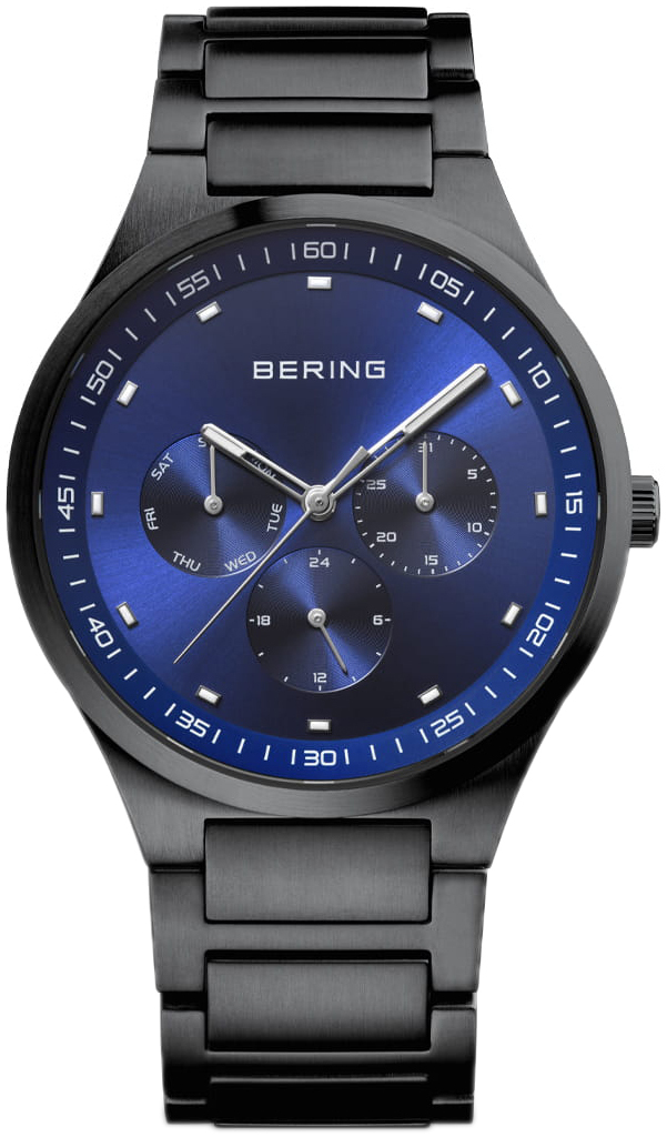 Bilde av Bering Herreklokke 11740-727 Classic Blå/stål Ø40 Mm