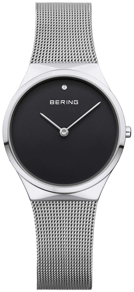 Bilde av Bering Classic Dameklokke 12131-002 Sort/stål Ø31 Mm