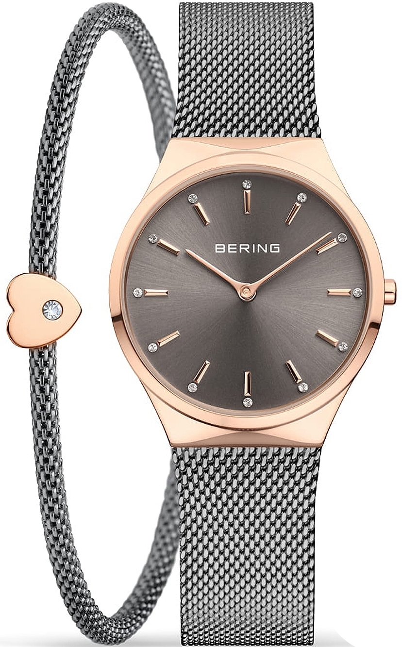 Bilde av Bering Dameklokke 12131-369-gwp Classic Grå/stål Ø30 Mm