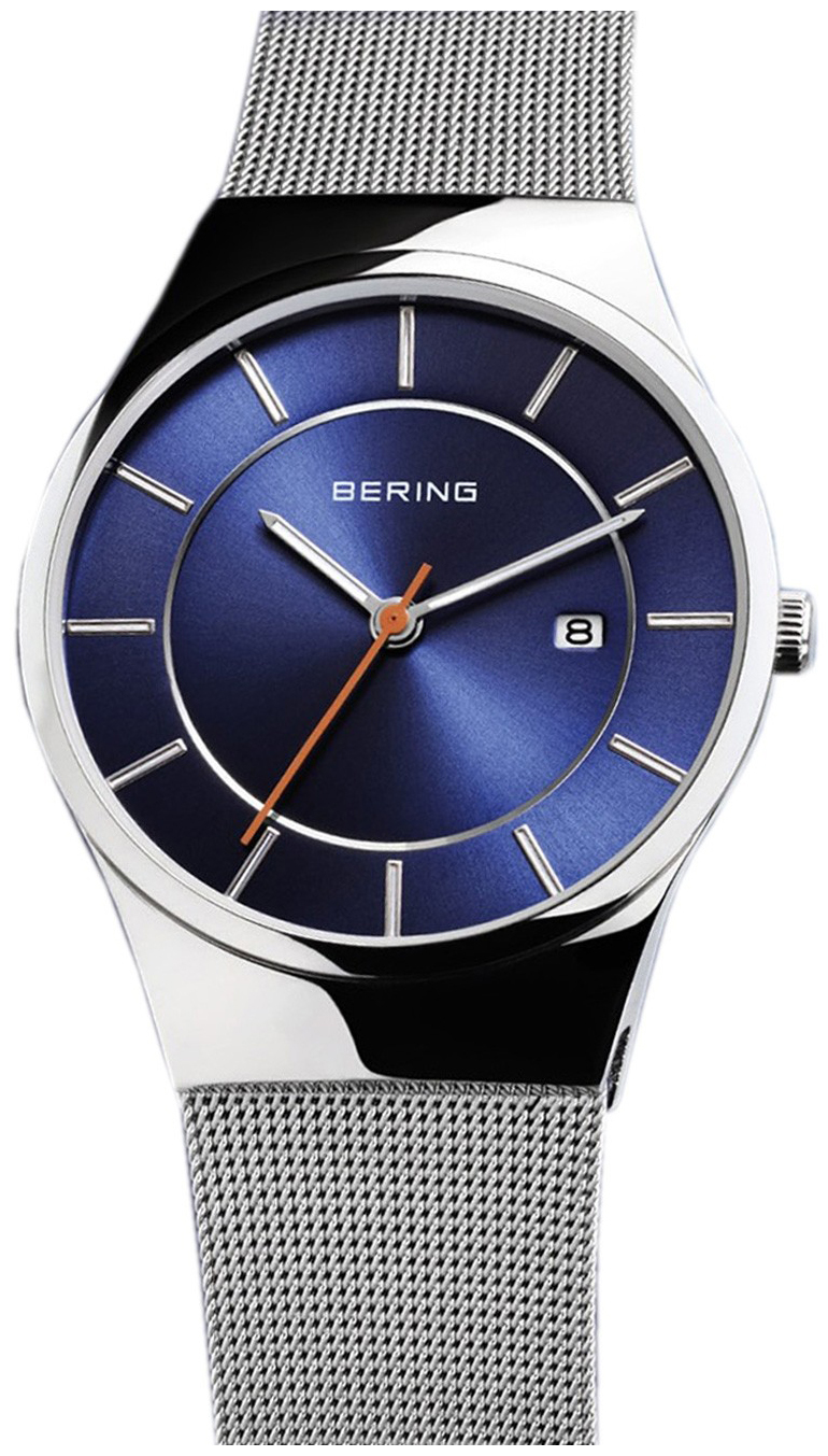 Bilde av Bering Dameklokke 12939-007 Classic Blå/stål Ø39 Mm