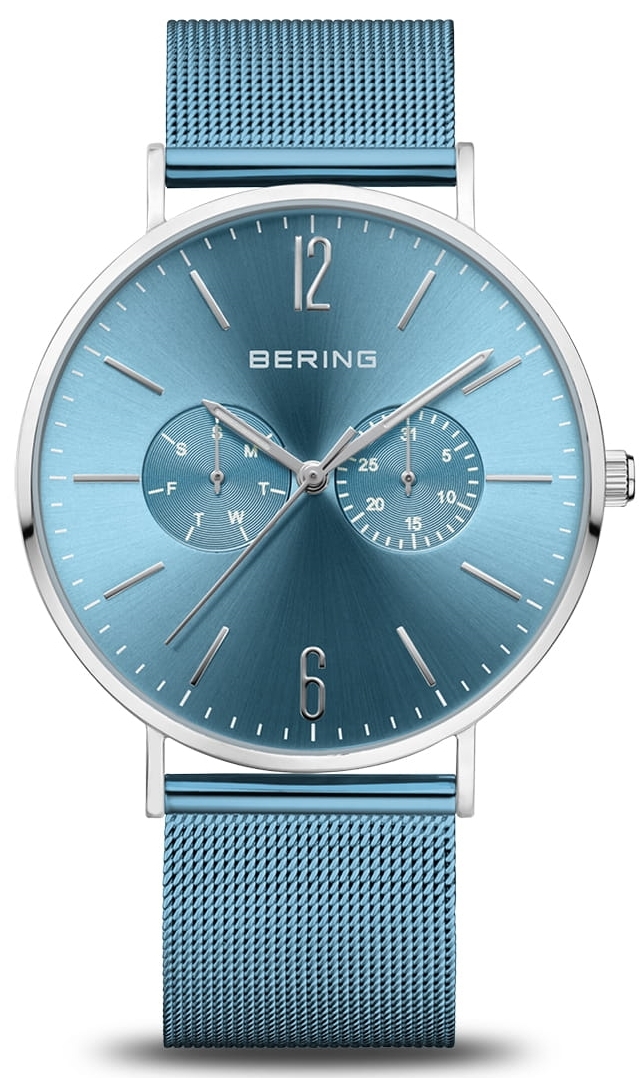 Bering Herreklokke 14240-809 Classic Blå/Stål Ø41 mm