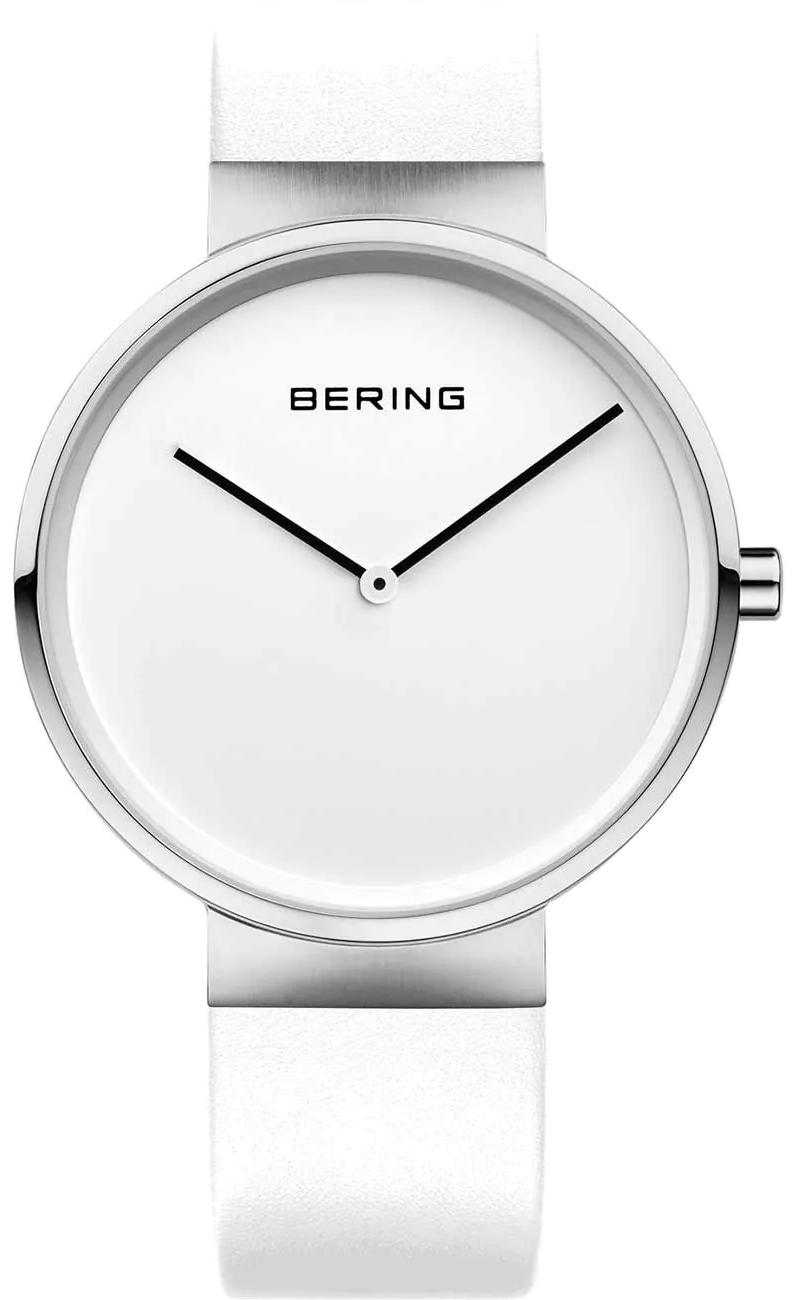 Bering 14539-604 Classic Hvit/Gummi Ø39 mm