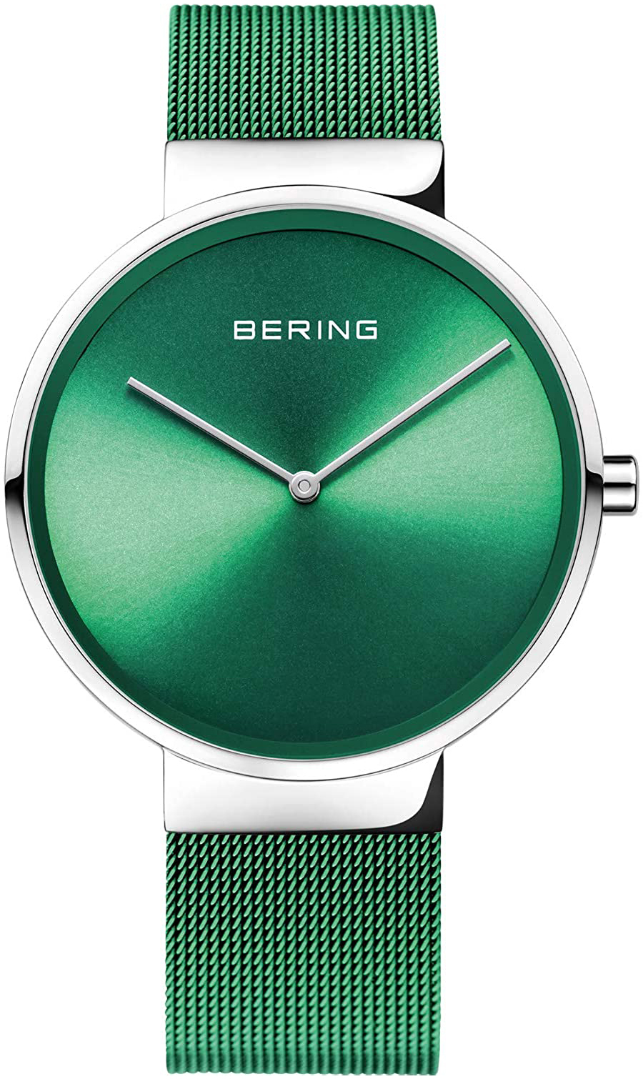 Bilde av Bering 14539-808 Grønn/stål Ø39 Mm