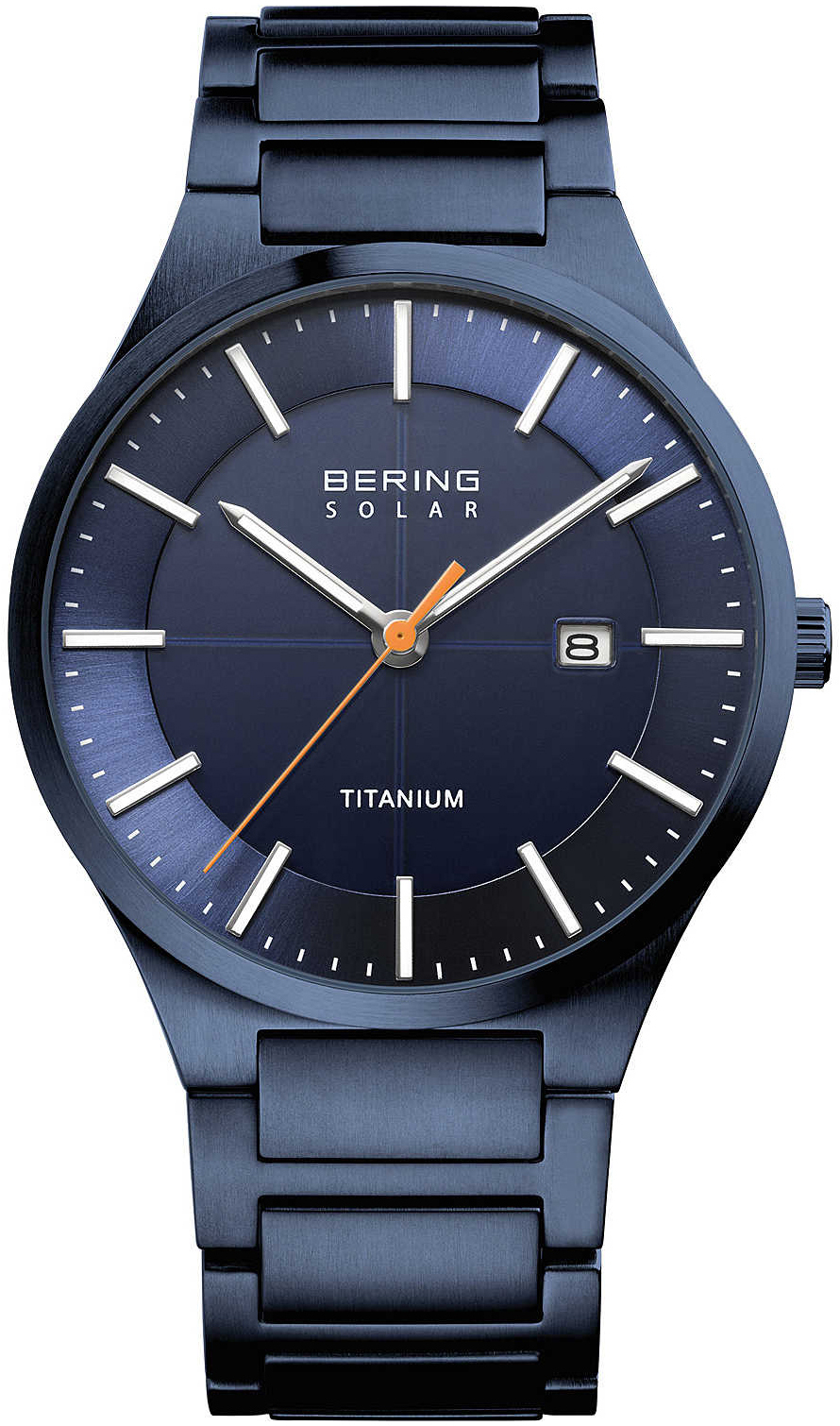 Bilde av Bering Herreklokke 15239-797 Blå/titan Ø39 Mm