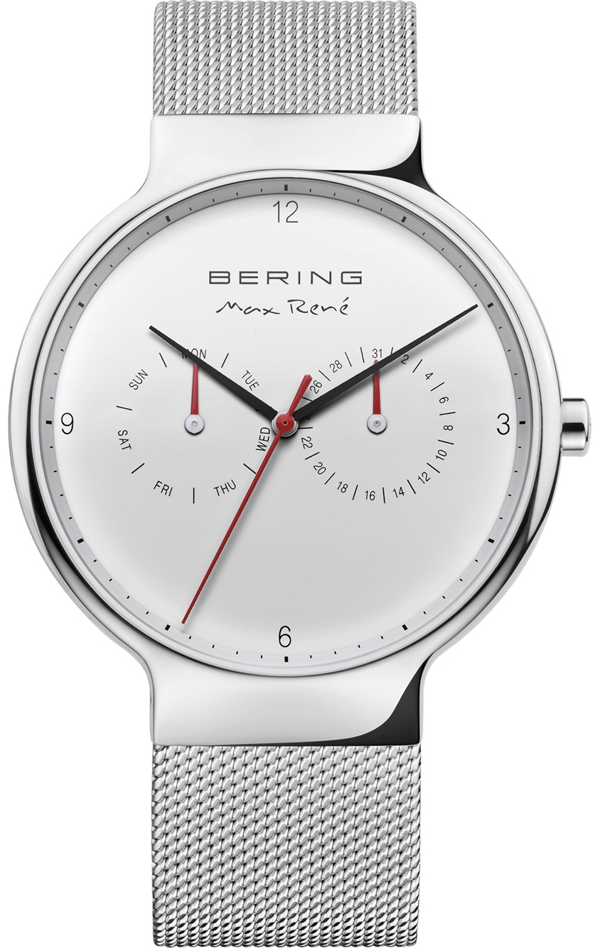 Bilde av Bering Herreklokke 15542-004 Max Rene Hvit/stål Ø42 Mm