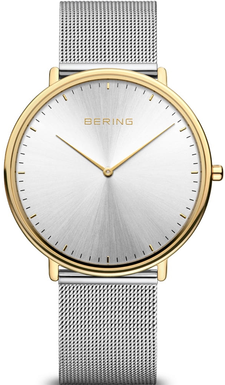 Bilde av Bering 15739-010 Ultra Slim Gullfarget/stål Ø39 Mm