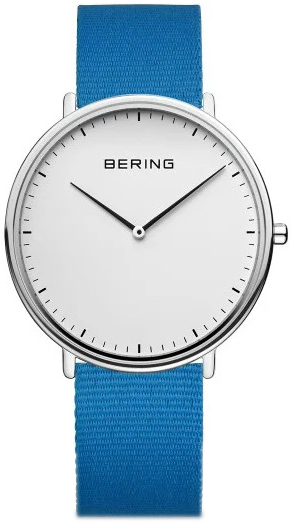 Bering 15739-308 Classic Hvit/Tekstil Ø39 mm
