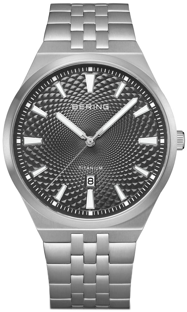 Bering Herreklokke 16141-703 Titanium Grå/Titan Ø41 mm