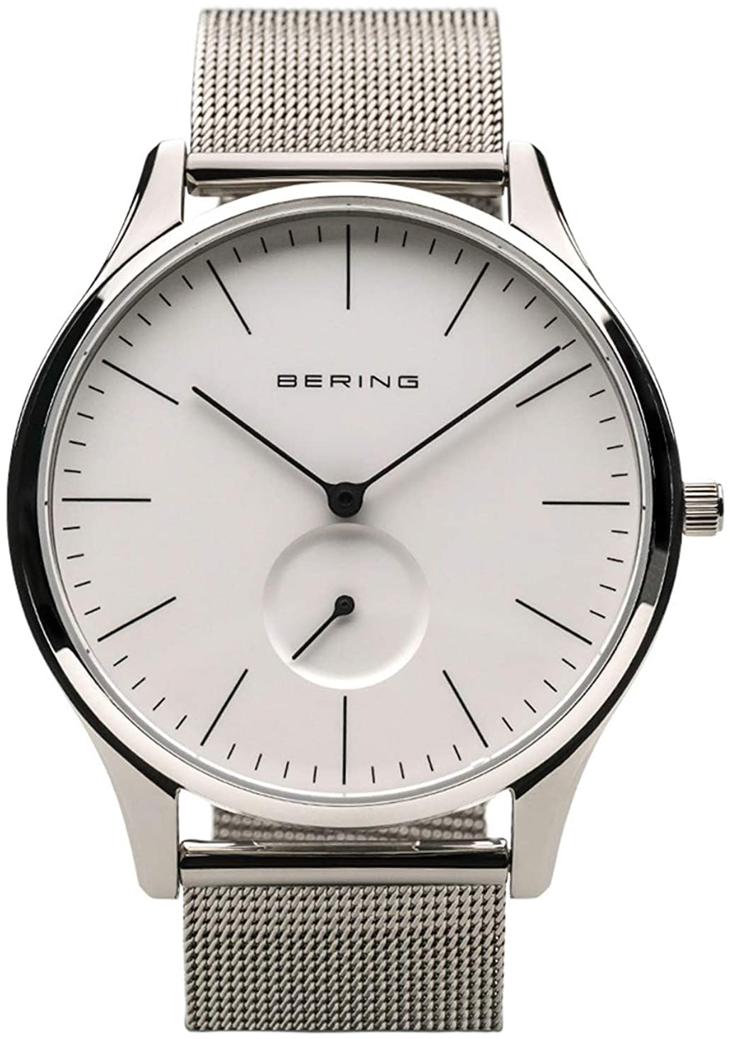 Bilde av Bering Herreklokke 16641-004 Hvit/stål Ø41 Mm