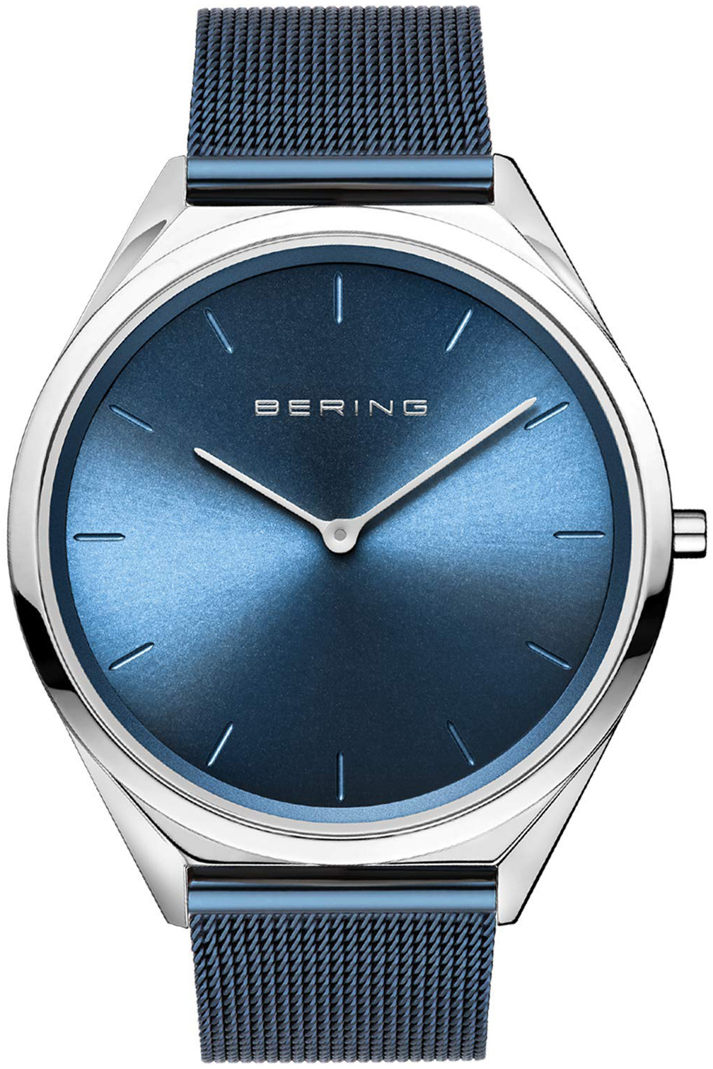 Bilde av Bering 17039-307 Blå/stål Ø39 Mm