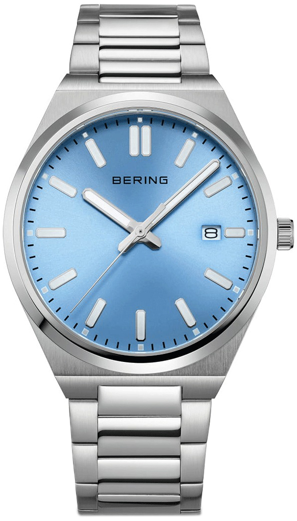 Bering 17639-707 Classic Blå/Stål Ø39 mm