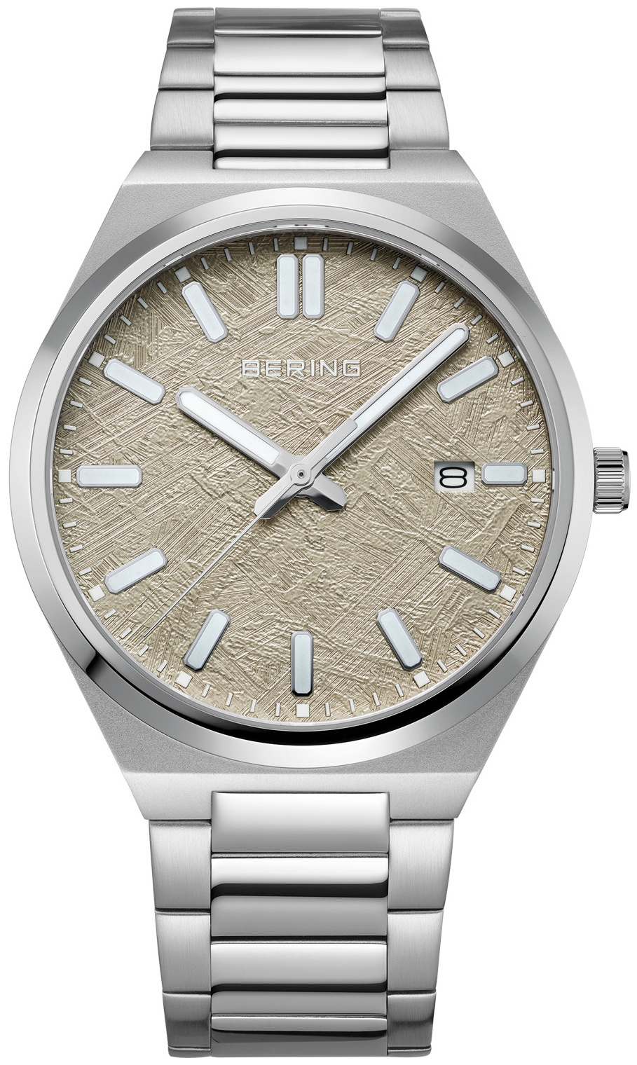 Bering Herreklokke 17639-777 Classic Grå/Stål Ø39 mm