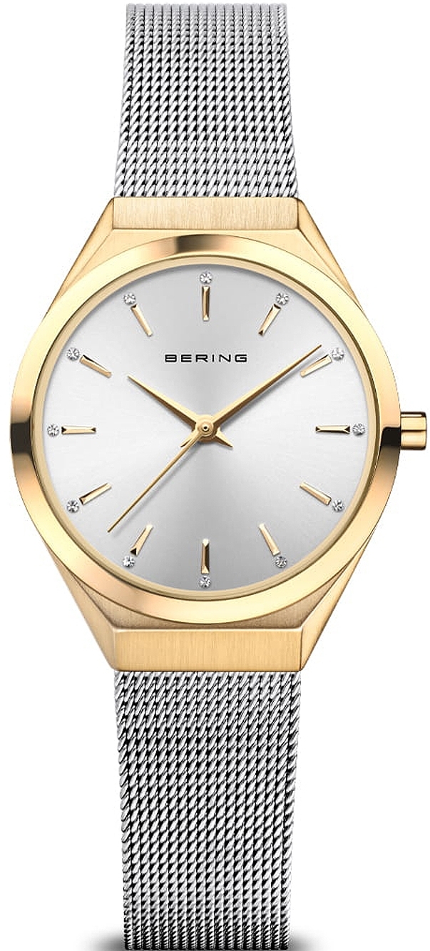 Bilde av Bering Dameklokke 18729-010 Ultra Slim Sølvfarget/stål Ø29 Mm