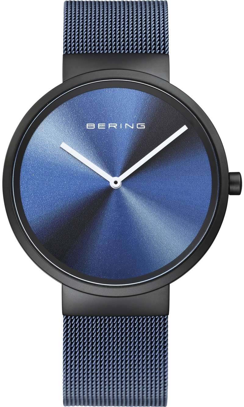 Bilde av Bering Herreklokke 19039-327 Classic Blå/stål Ø39 Mm